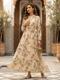 پیراهن نخی ملیله دوزی هندی .